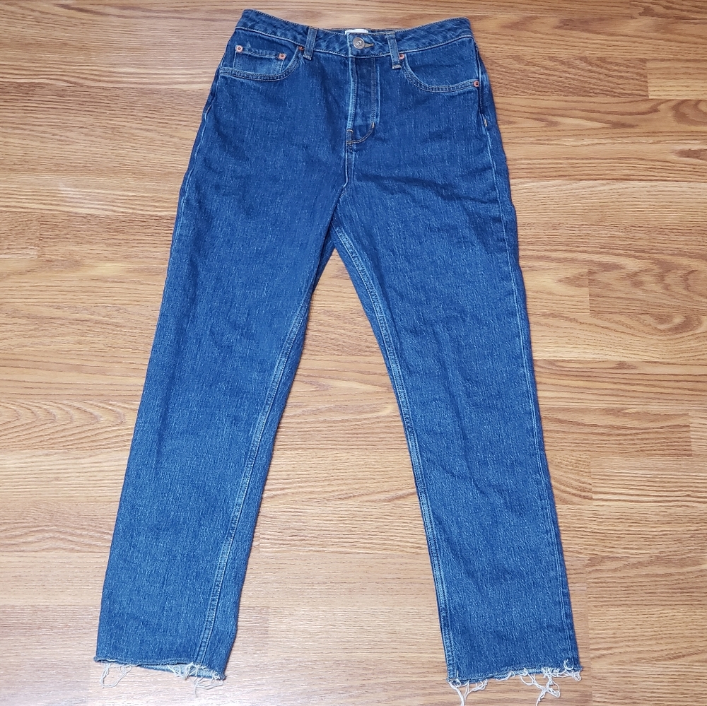 UO BDG - Dillon Slim Straight Leg Crop Denim Jean Vintage Wash 28